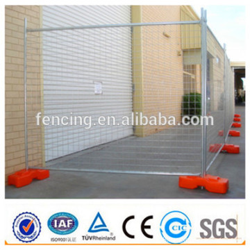 Electro Galvanized Pedestrian Control Portable Tube Temporary Fencing / Steel Temporary Fencing ( factory price)